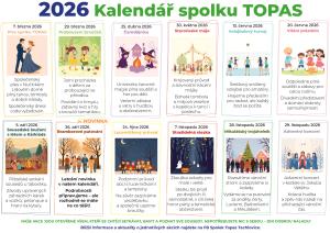 Kalendář TOPAS 2026